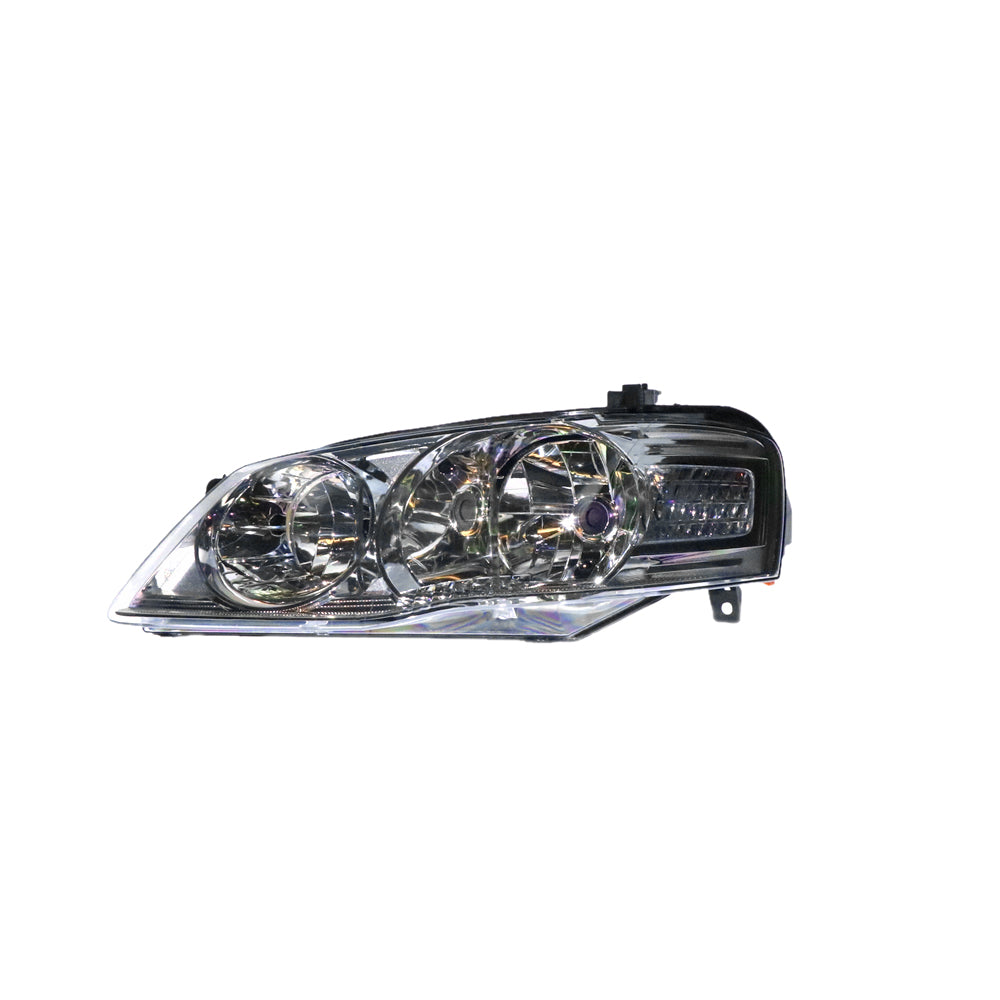 LEFT HEAD LIGHT TO SUIT FORD FALCON FAIRMONT BF2/3 FUTURA 9/2006–3/2008 LEFT HEAD LIGHT TO SUIT FORD FALCON FAIRMONT BF2/3 FUTURA 9/2006–3/2008