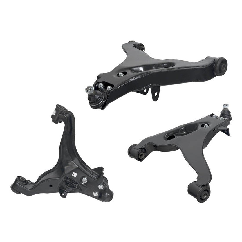 RIGHT FRONT LOWER CONTROL ARM TO SUIT MITSUBISHI PAJERO NM NP WAGON 5/2000–10/2006 RIGHT FRONT LOWER CONTROL ARM TO SUIT MITSUBISHI PAJERO NM NP WAGON 5/2000–10/2006